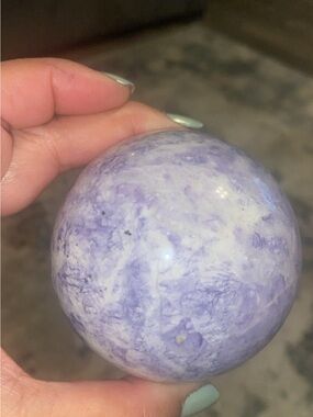 Opalized Fluorite Sphere